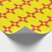 Nieuwe Mexicaanse vlag Cadeaupapier (Hoek)