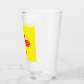 Nieuwe Mexicaanse vlag Glas (Links)