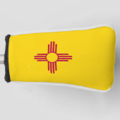 Nieuwe Mexicaanse vlag Golfheadcover (Voorkant)