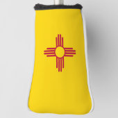 Nieuwe Mexicaanse vlag Golfheadcover (Draai 90)