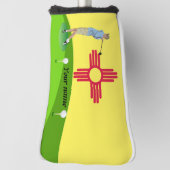 Nieuwe Mexicaanse vlag Golfheadcover (Draai 90)