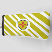 Nieuwe Mexicaanse vlag Golfheadcover (Voorkant)