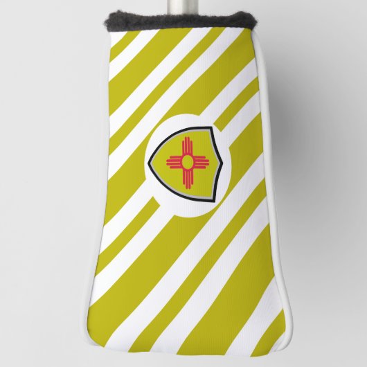 Nieuwe Mexicaanse vlag Golfheadcover (Draai 90)