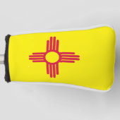 Nieuwe Mexicaanse vlag Golfheadcover (Voorkant)