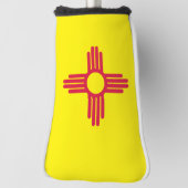 Nieuwe Mexicaanse vlag Golfheadcover (Draai 90)