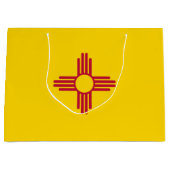 Nieuwe Mexicaanse vlag Groot Cadeauzakje (Voorkant)