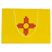 Nieuwe Mexicaanse vlag Groot Cadeauzakje (Achterkant)