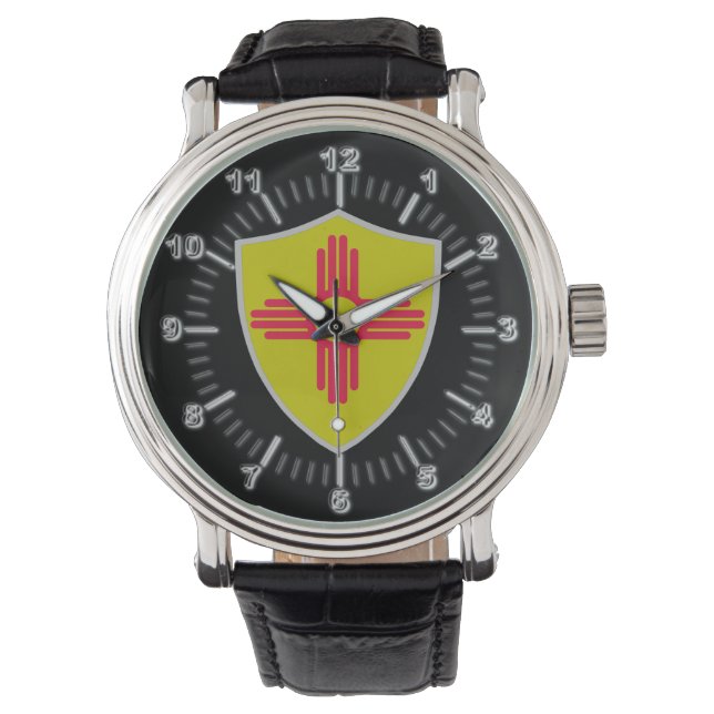 Nieuwe Mexicaanse vlag Horloge (Voorkant)