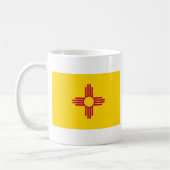 Nieuwe Mexicaanse vlag Koffiemok (Links)