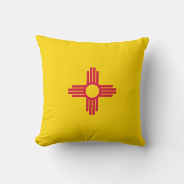 Nieuwe Mexicaanse vlag Kussen (Voorkant)