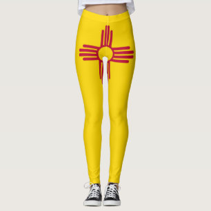 Nieuwe Mexicaanse vlag Leggings