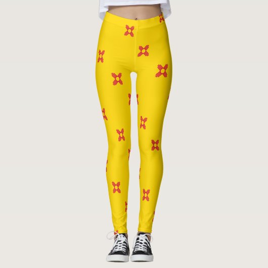 Nieuwe Mexicaanse vlag Leggings (Voorkant)