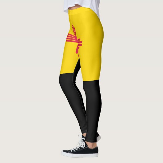 Nieuwe Mexicaanse vlag Leggings (Links)