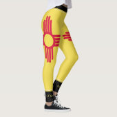 Nieuwe Mexicaanse vlag Leggings (Rechts)