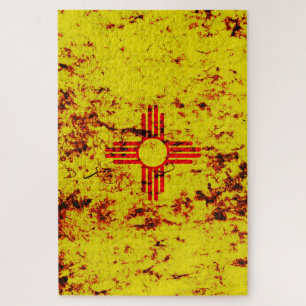 Nieuwe Mexicaanse vlag Legpuzzel