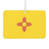 Nieuwe Mexicaanse vlag Luchtverfrisser (Achterkant)