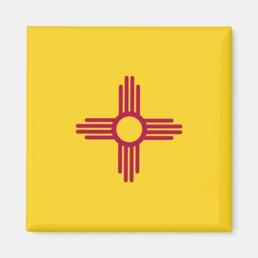 Nieuwe Mexicaanse vlag Magneet (Voorkant)