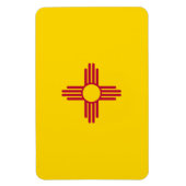 Nieuwe Mexicaanse vlag Magneet (Verticaal)