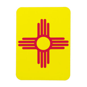 Nieuwe Mexicaanse vlag Magneet