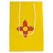 Nieuwe Mexicaanse vlag Medium Cadeauzakje (Achterkant)