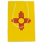 Nieuwe Mexicaanse vlag Medium Cadeauzakje (Voorkant)