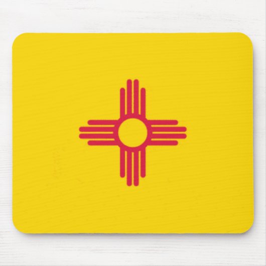 Nieuwe Mexicaanse vlag Muismat (Voorkant)