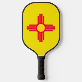 Nieuwe Mexicaanse vlag Pickleball Paddle