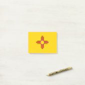 Nieuwe Mexicaanse vlag Post-it® Notes (Op bureau)
