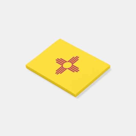 Nieuwe Mexicaanse vlag Post-it® Notes (Schuin)