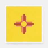 Nieuwe Mexicaanse vlag Servet (Voorkant)