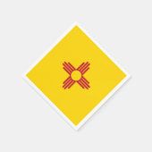 Nieuwe Mexicaanse vlag Servet (Hoek)