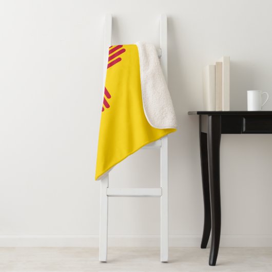 Nieuwe Mexicaanse vlag Sherpa Deken (In situ)