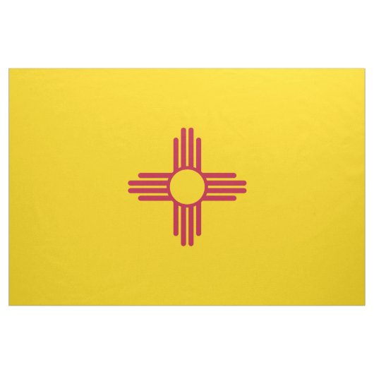 Nieuwe Mexicaanse vlag Stof (Yard (91,4 cm))