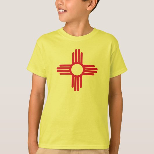 Nieuwe Mexicaanse vlag T-shirt (Voorkant)