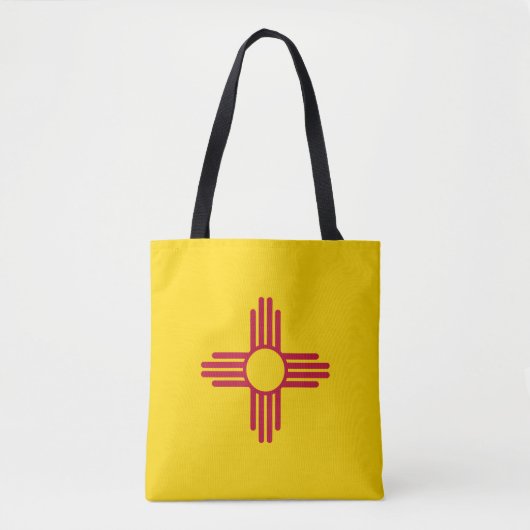 Nieuwe Mexicaanse vlag Tote Bag (Voorkant)
