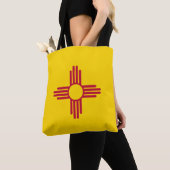 Nieuwe Mexicaanse vlag Tote Bag (Dichtbij)
