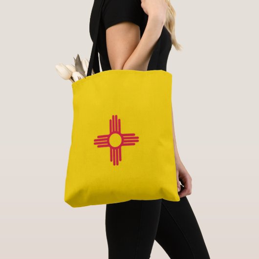 Nieuwe Mexicaanse vlag Tote Bag (Dichtbij)
