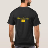 Nieuwe Mexicaanse vlag, vlag van New Mexico T-shirt (Achterkant)