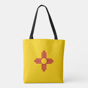 Nieuwe Mexicaanse vlag, Vlag van New Mexico Tote Bag