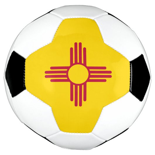 Nieuwe Mexicaanse vlag Voetbal (Gedraaid)