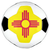 Nieuwe Mexicaanse vlag Voetbal (Gedraaid)
