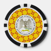 Nieuwe Mexicaanse vlag & zegel, New Mexico Poker Chips (Voorkant)