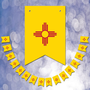 Nieuwe Mexicaanse vlaggenpartij: banners bundelen/