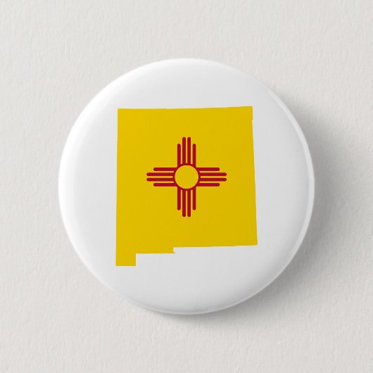 Nieuwe Mexicaanse Vorm Ronde Button 5,7 Cm (Voorkant)
