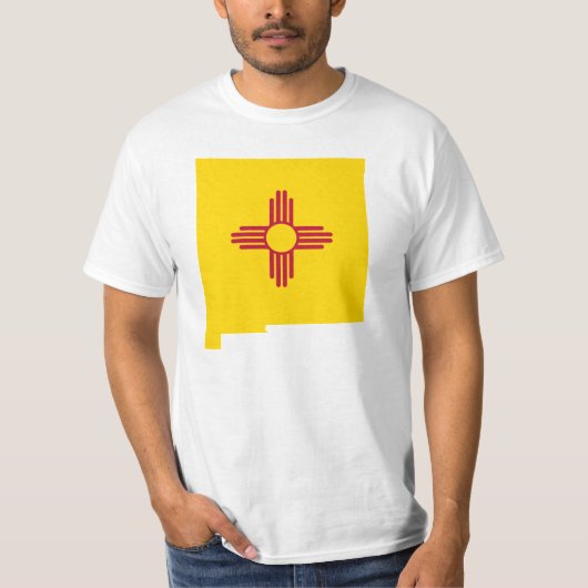 Nieuwe Mexicaanse Vorm T-shirt (Voorkant)