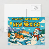 NIEUWE MEXICO Ansichtkaart Briefkaart (Voorkant / Achterkant)