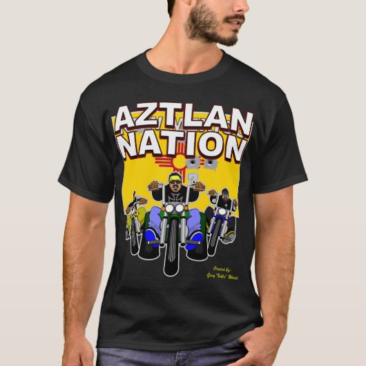 NIEUWE MEXICO BIKER T-SHIRT (Voorkant)
