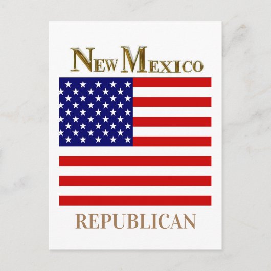 NIEUWE MEXICO BRIEFKAART (Voorkant)