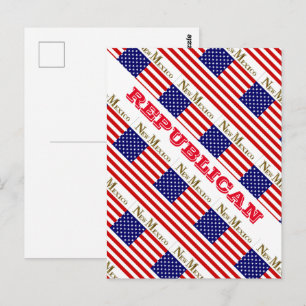 NIEUWE MEXICO BRIEFKAART