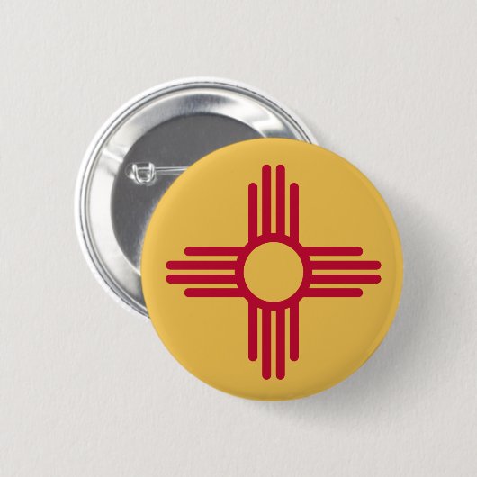 Nieuwe Mexico-Button Ronde Button 5,7 Cm (Voorkant /achterkant)